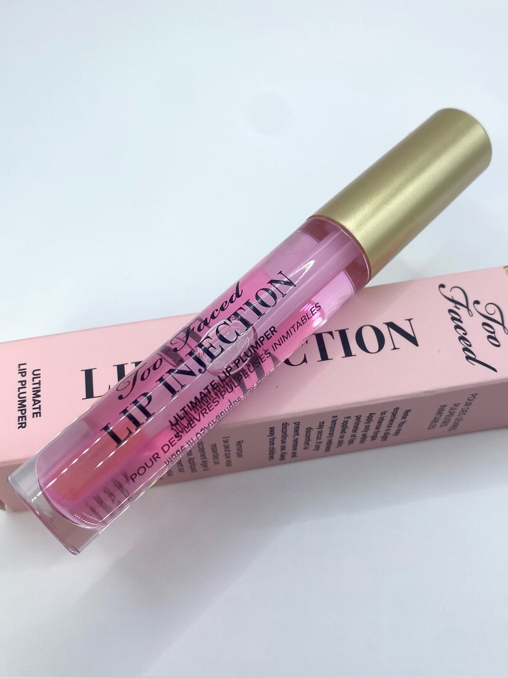 Too Faced Lip Injection Ultimate Lip Plumper Plumping Lip‎ Gloss Original